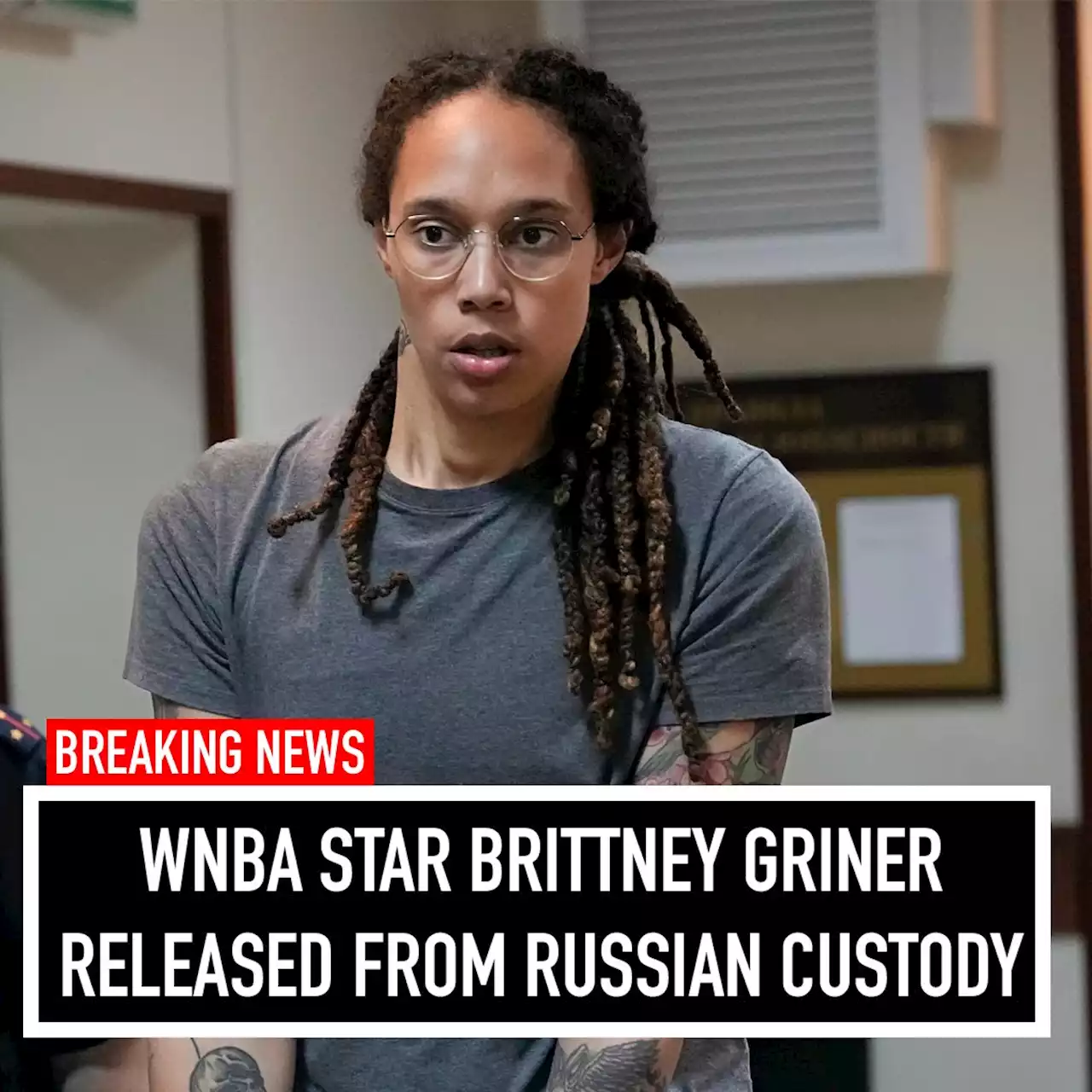 WNBA star Brittney Griner released from Russian custody in prisoner swap