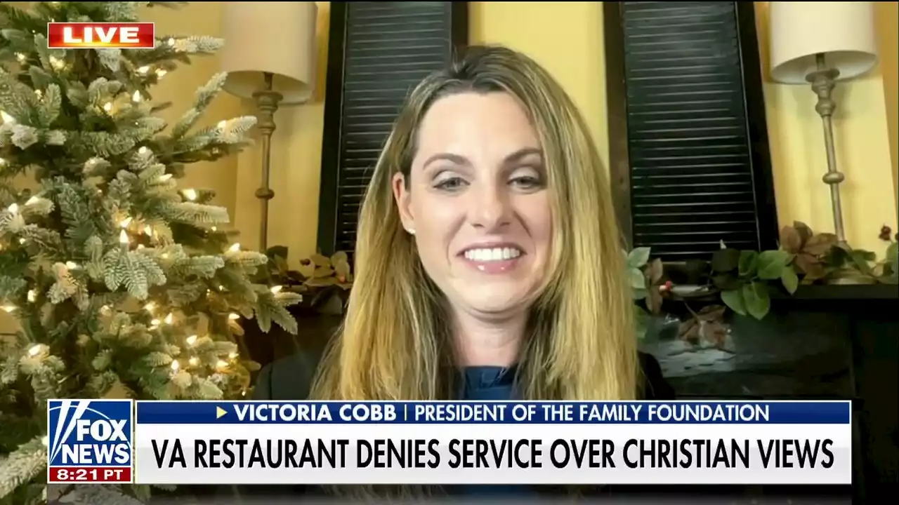 Christian group lambastes Virginia restaurant for 'stunning' service denial: 'Religious discrimination'