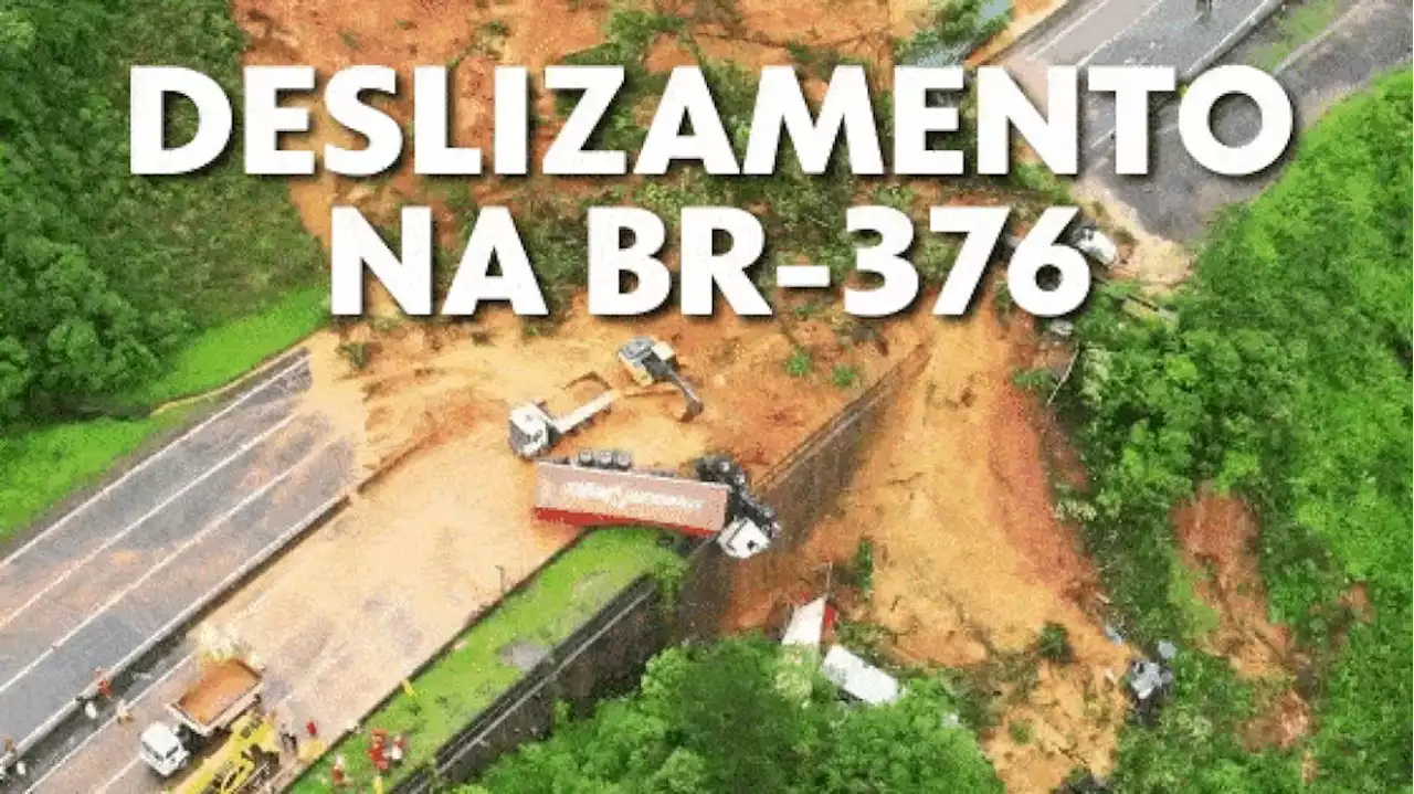 ‘Era prevista a tragédia’: o deslizamento na BR-376 | Paraná | G1