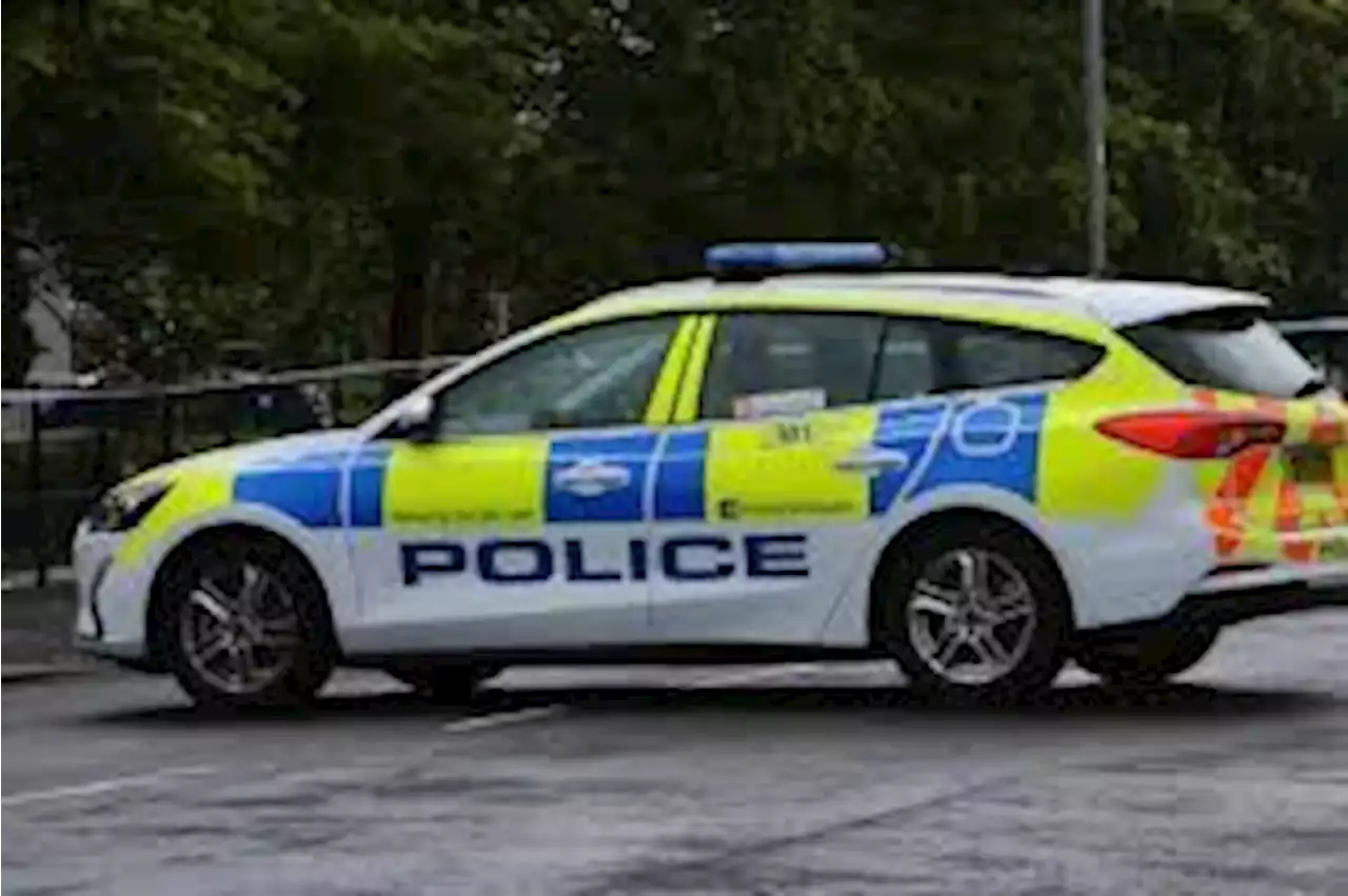 Busy Glasgow road closed and cops on scene after crash