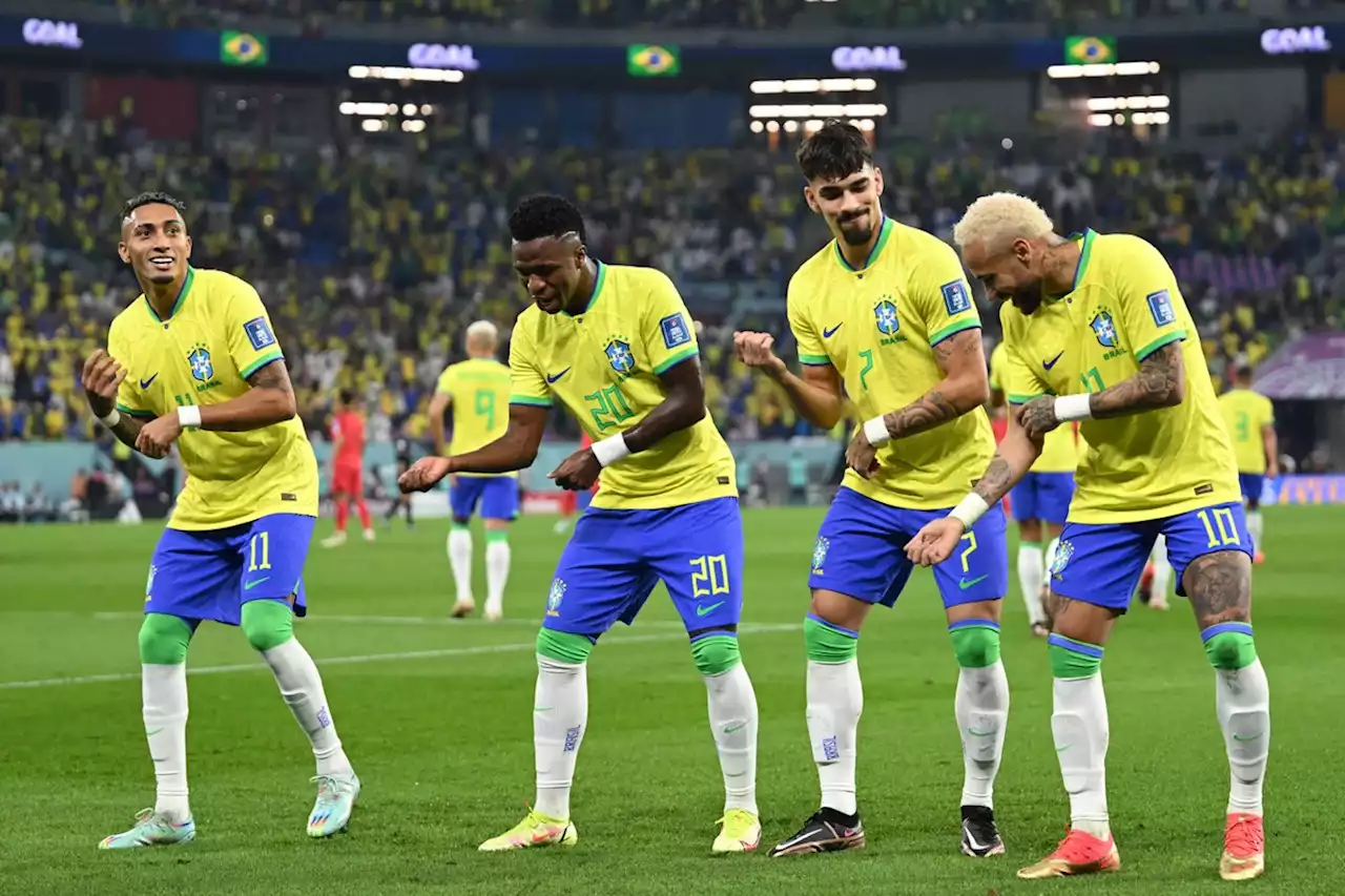 Vini Jr defende dança da seleção brasileira na Copa: 'Seguir fazendo muito baile até a final'