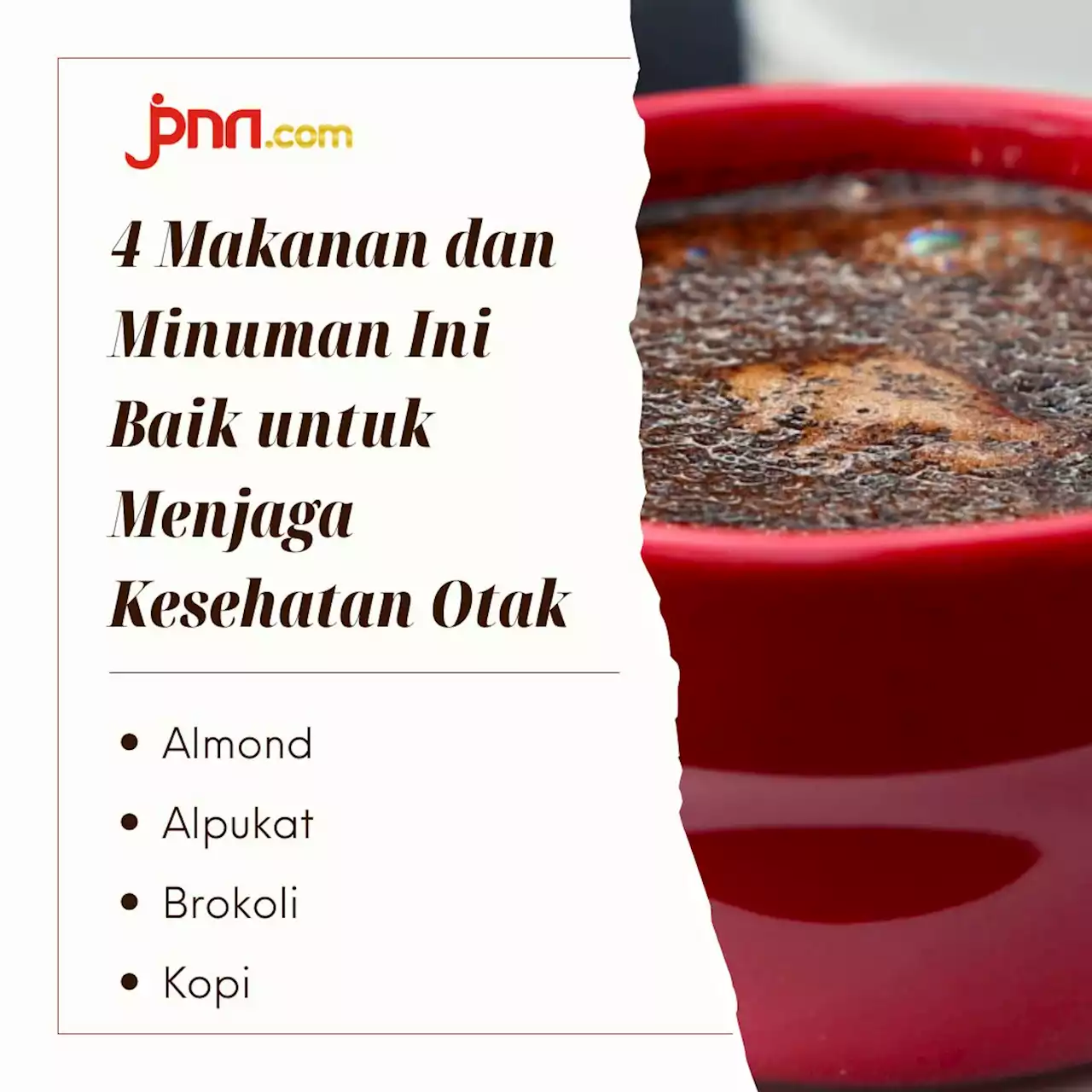 4 Makanan dan Minuman Ini Baik untuk Menjaga Kesehatan Otak