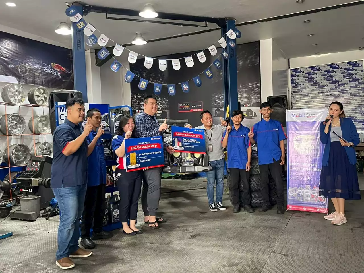 Mobil Lubricants Tetapkan 3 Bengkel Mitra Sebagai Pemenang Mobil Super Contest 2022