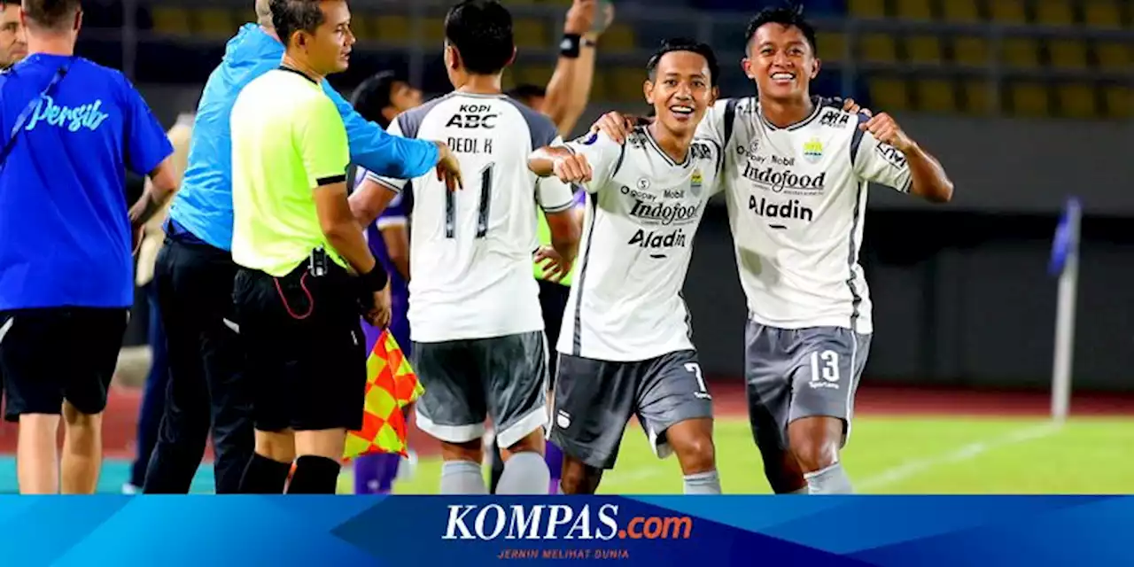 BERITA FOTO - Persib Bandung Lanjutkan Tren Positif dalam Liga 1 2022-23