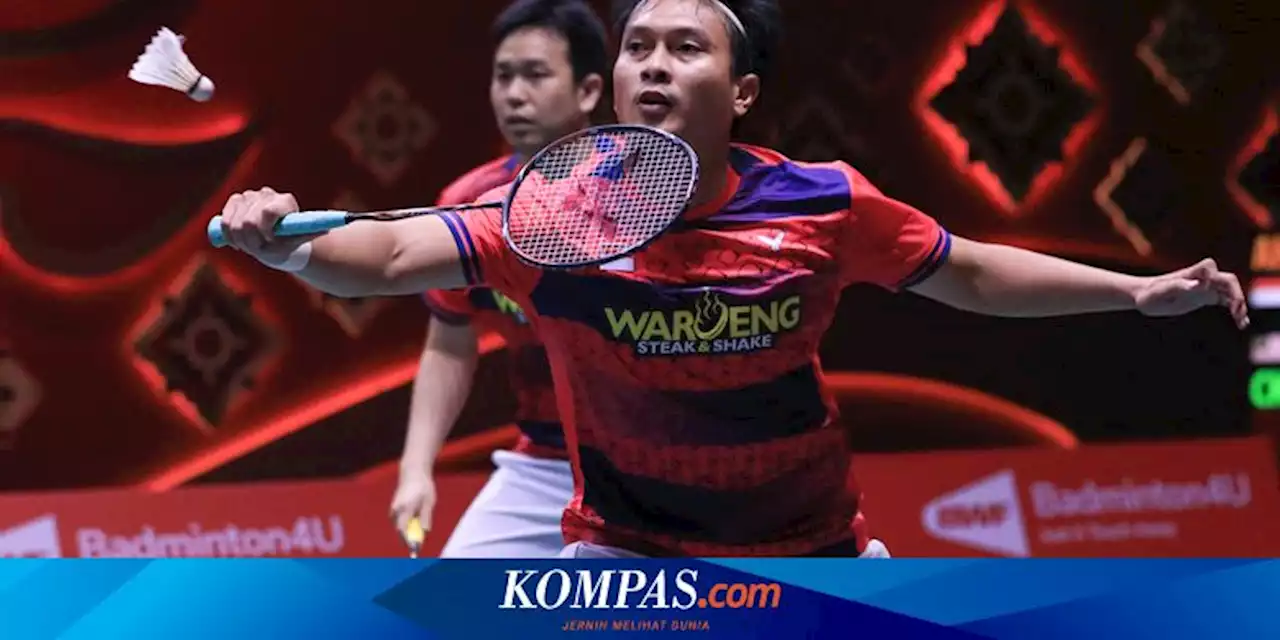 Hasil BWF World Tour Finals 2022: Ahsan/Hendra Bertahan, Serang, lalu Menang