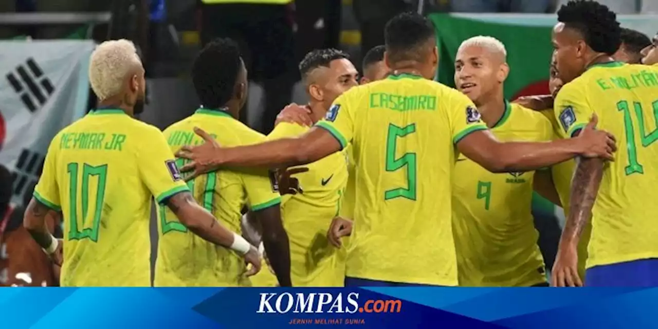 Piala Dunia 2022: Head to Head Kroasia Vs Brasil, Selecao Tak Terkalahkan