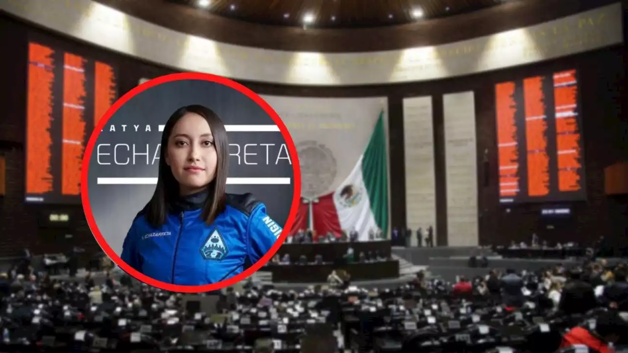 Katya Echazarreta, la astronauta mexicana, ocupará un lugar en la Cámara de Diputados