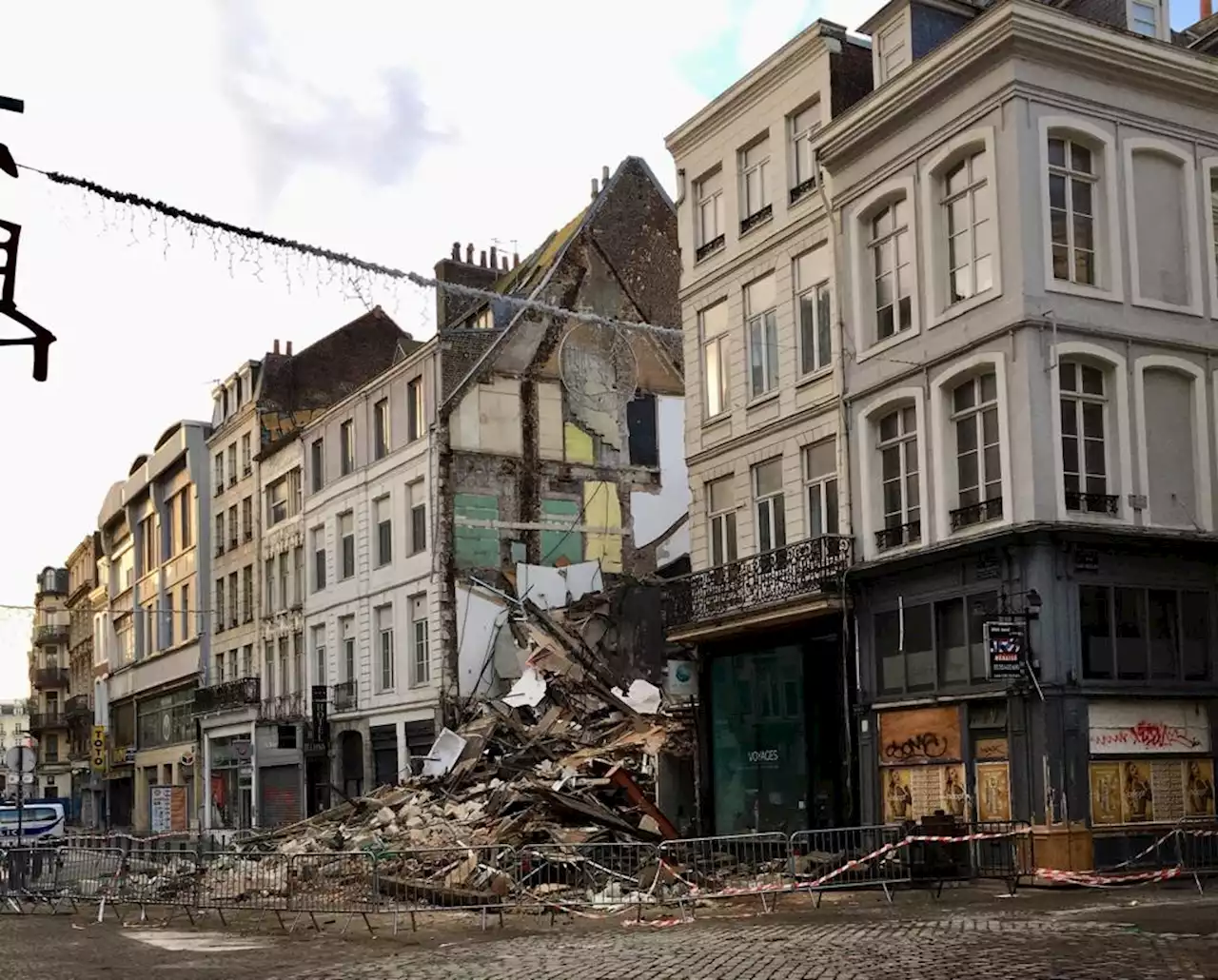 Immeubles effondrés à Lille : les victimes appelées à contacter la police