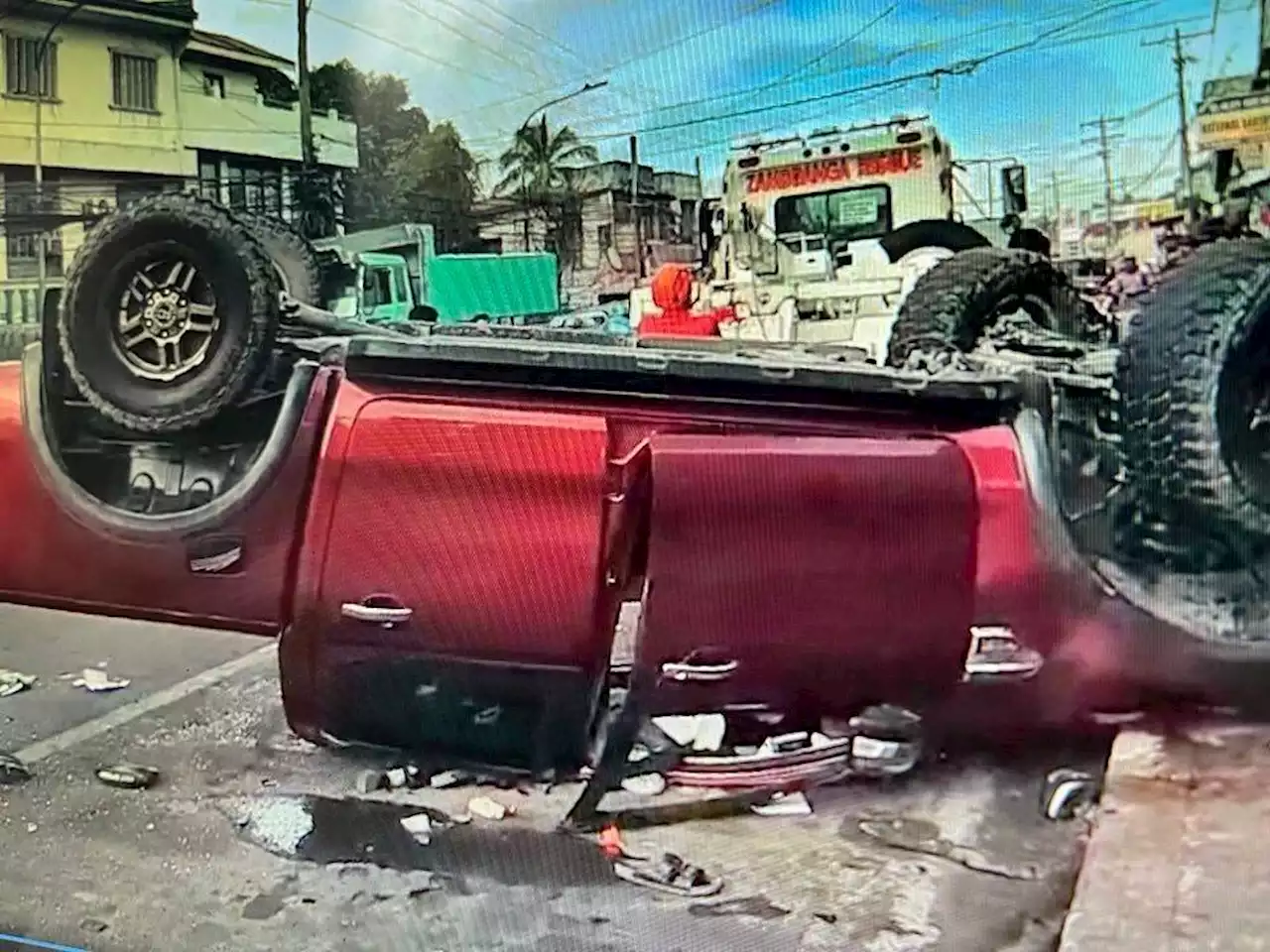 One dead, six others injured in vehicular accident in Zamboanga City