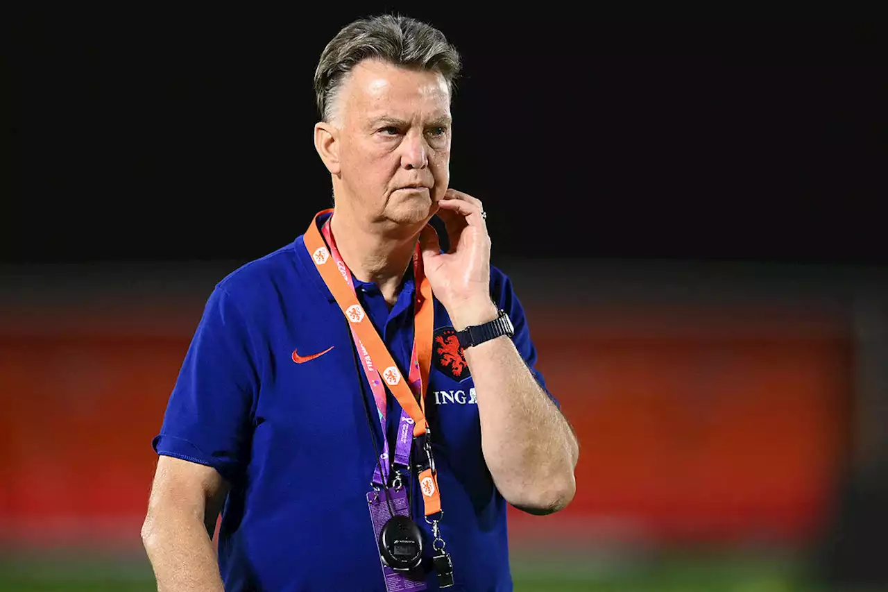 Louis van Gaal no se achica ante la presión de los aficionados de Argentina