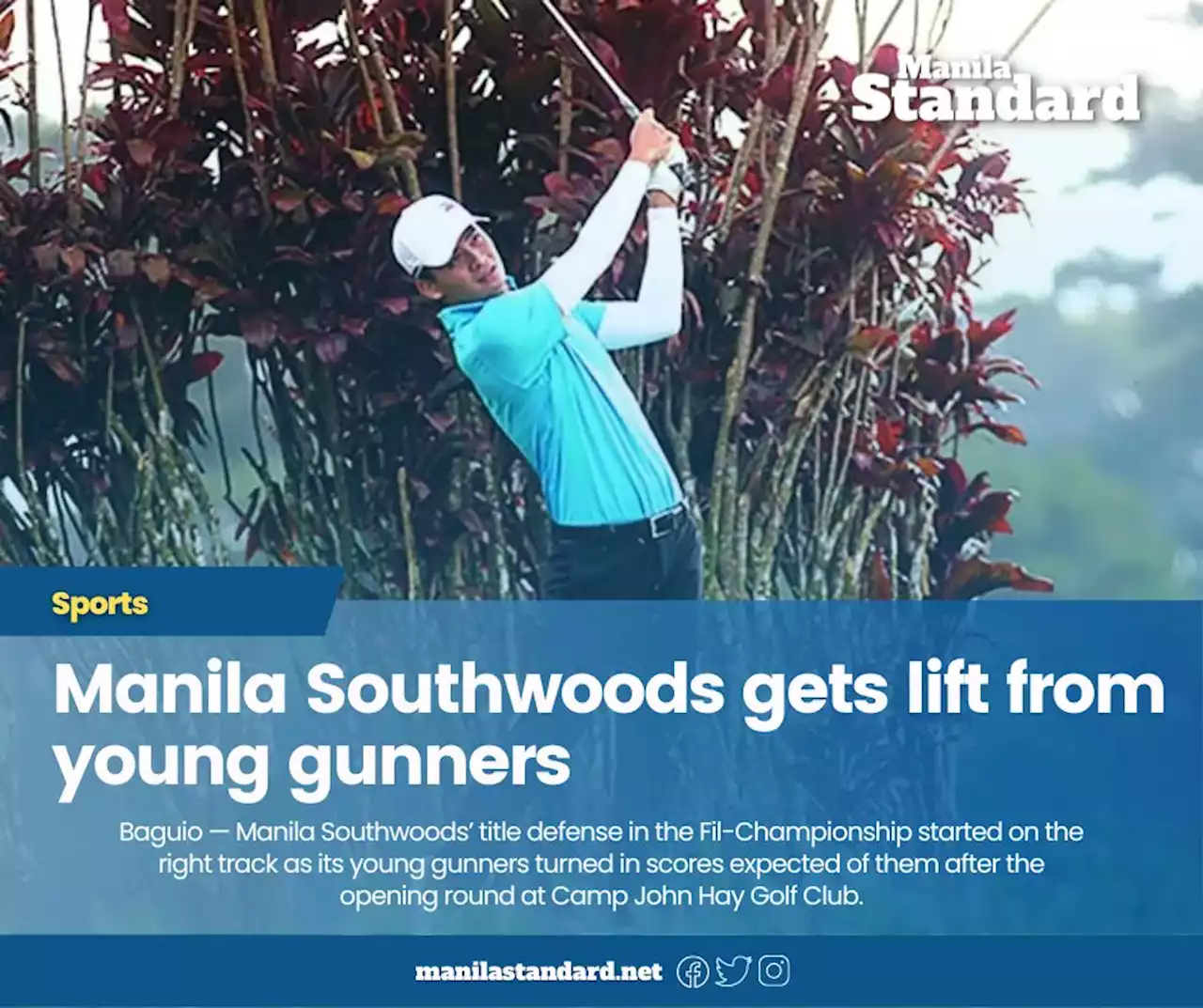 Manila Southwoods gets lift from young gunners