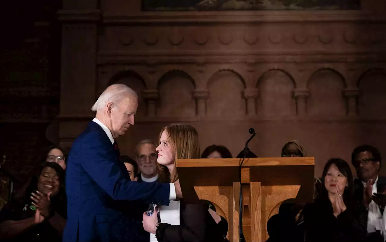 Biden calls for 'strength to finish the work' on curbing gun violence