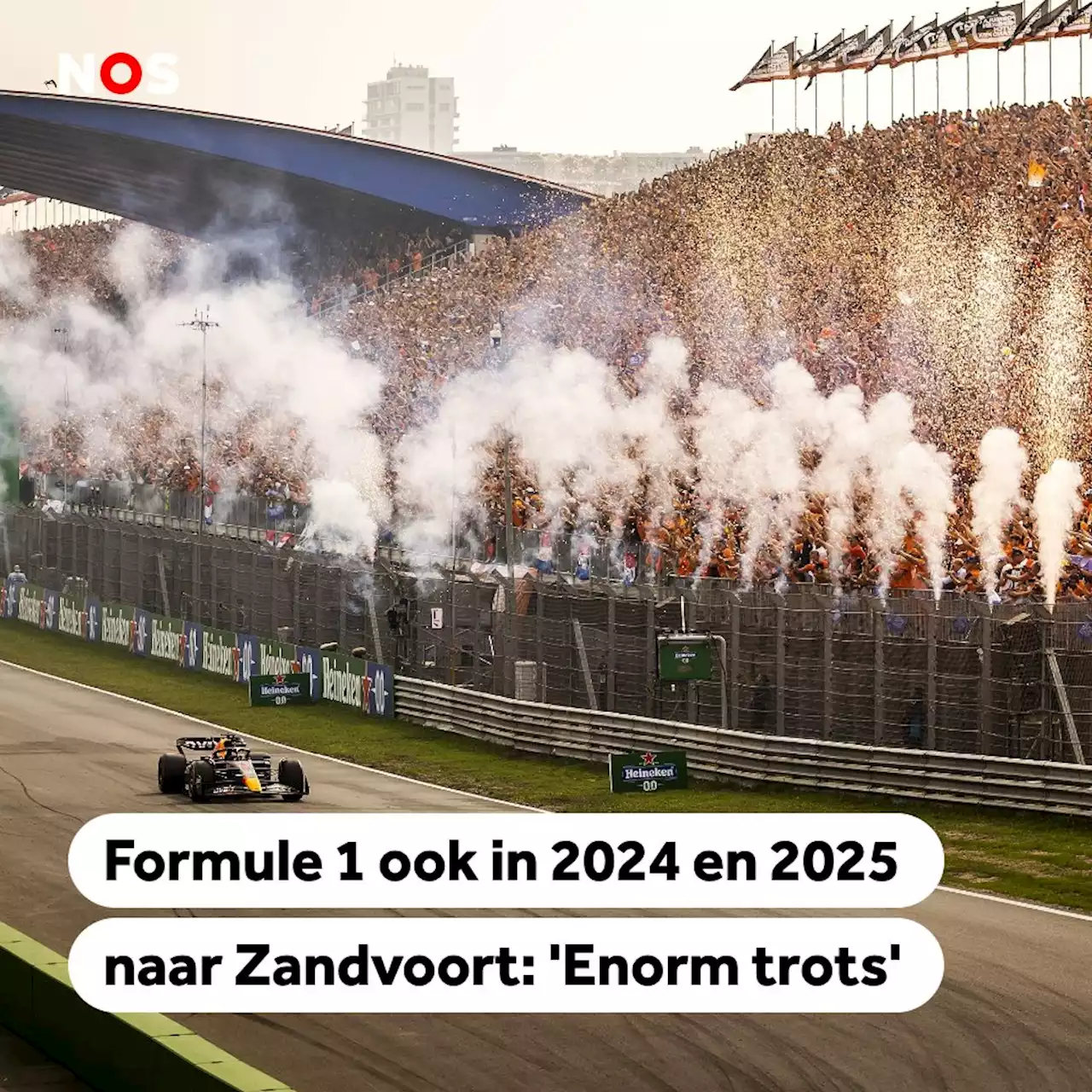 Formule 1 komt ook in 2024 en 2025 naar Zandvoort: 'Trots dat het ons gegund is'