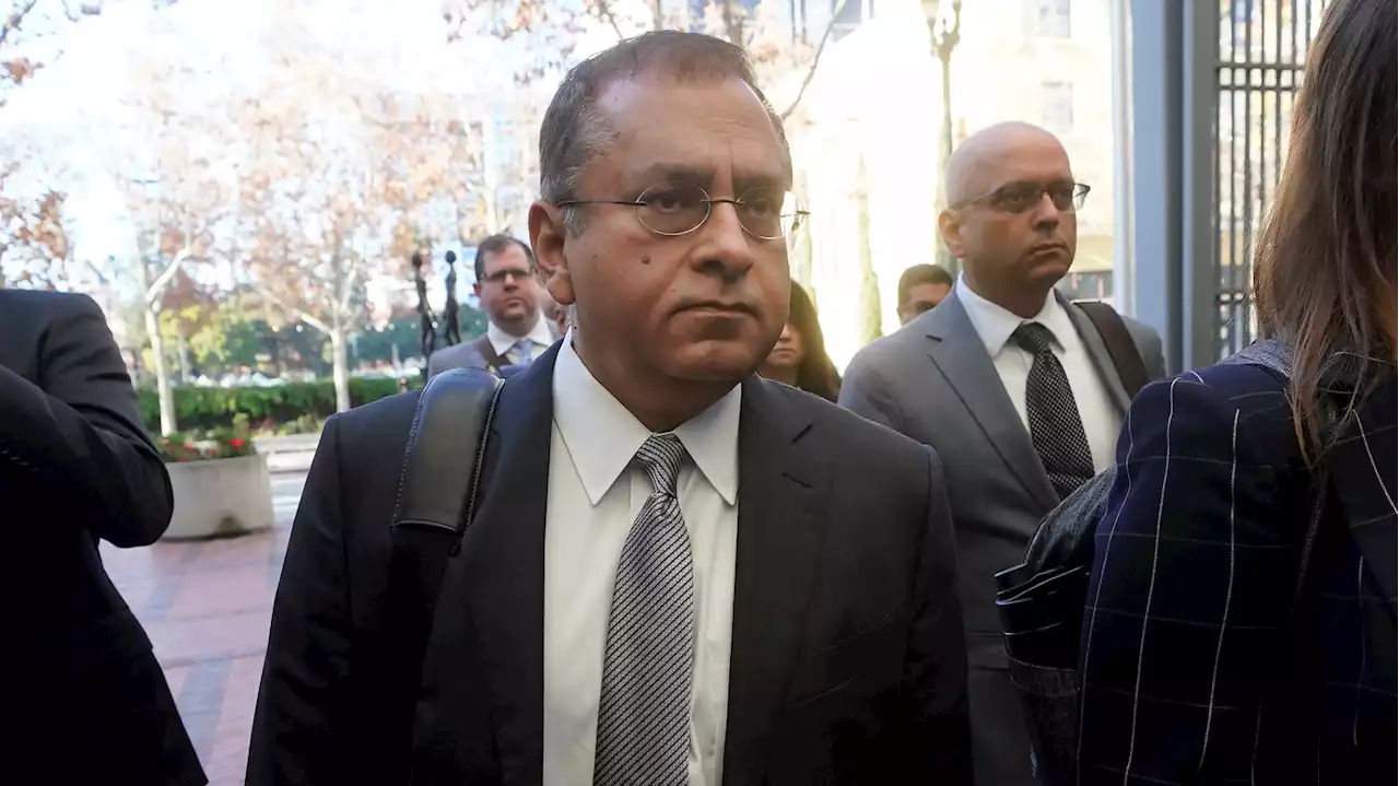 Ramesh 'Sunny' Balwani is sentenced to nearly 13 years for his role in Theranos fraud