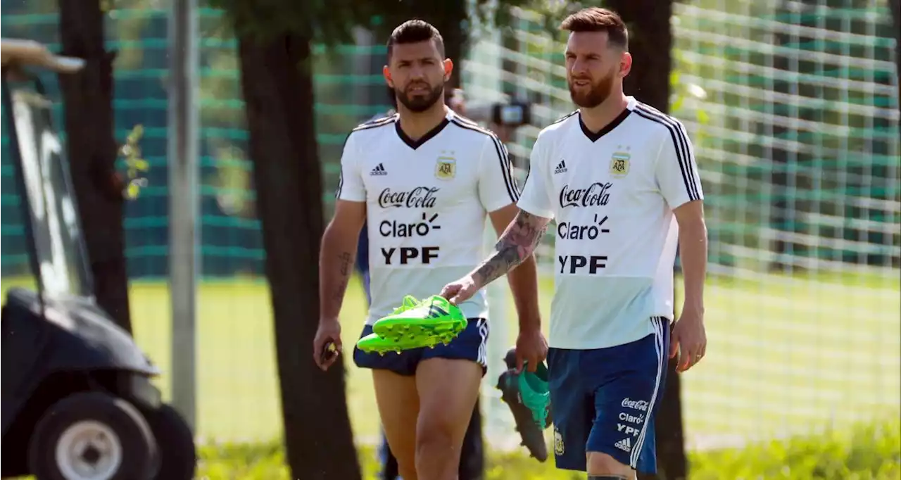 Argentine : le beau message de Messi à Aguero en pleine Coupe du monde !