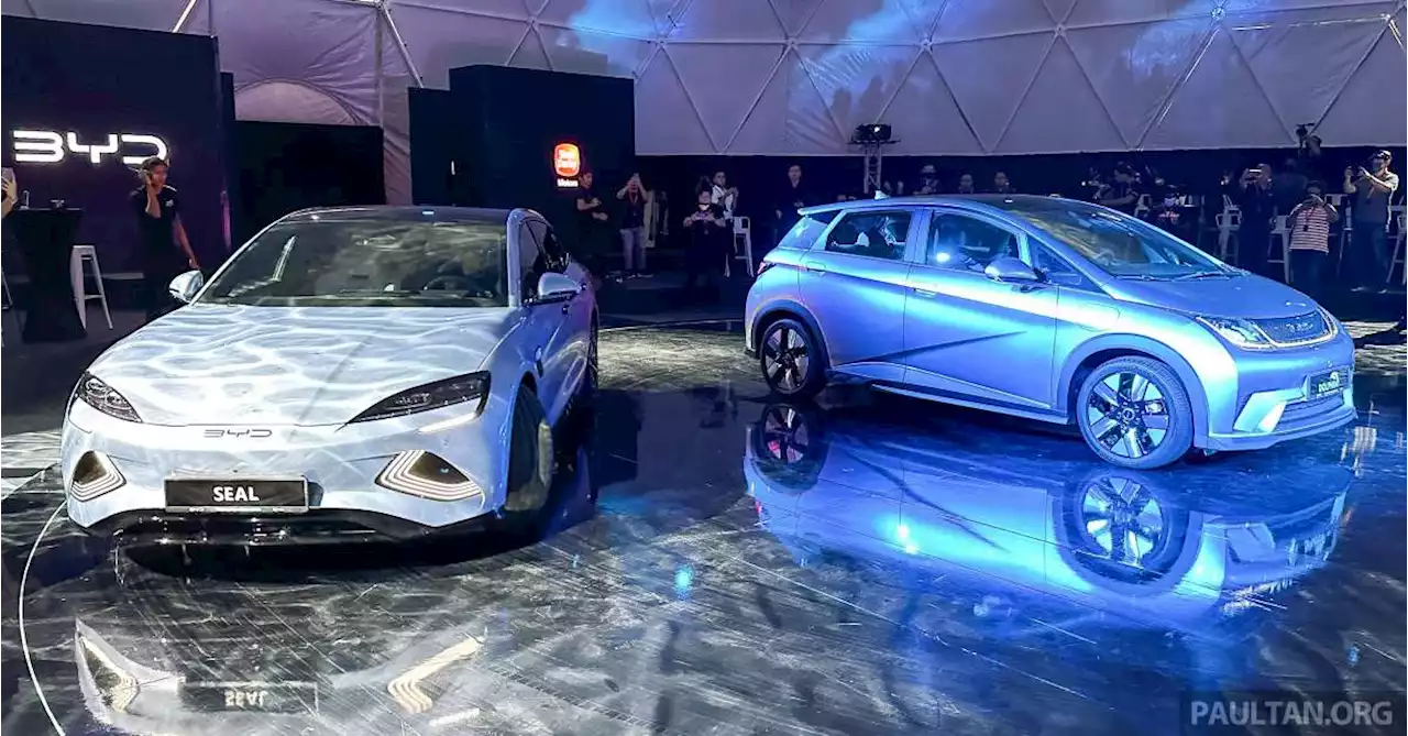 BYD Seal previewed in Malaysia - sleek single/dual-motor EV with up to 700 km range, Q4 2023 launch - paultan.org