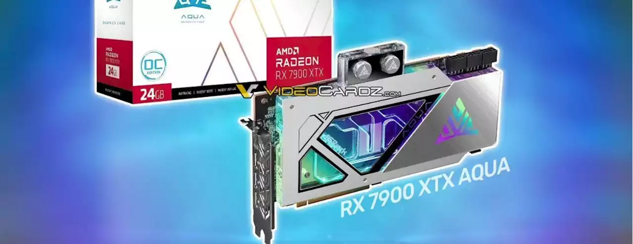 AMD Radeon 7900 XTX: Asrock mit erstem wassergekühlten Grafikkartenmodell