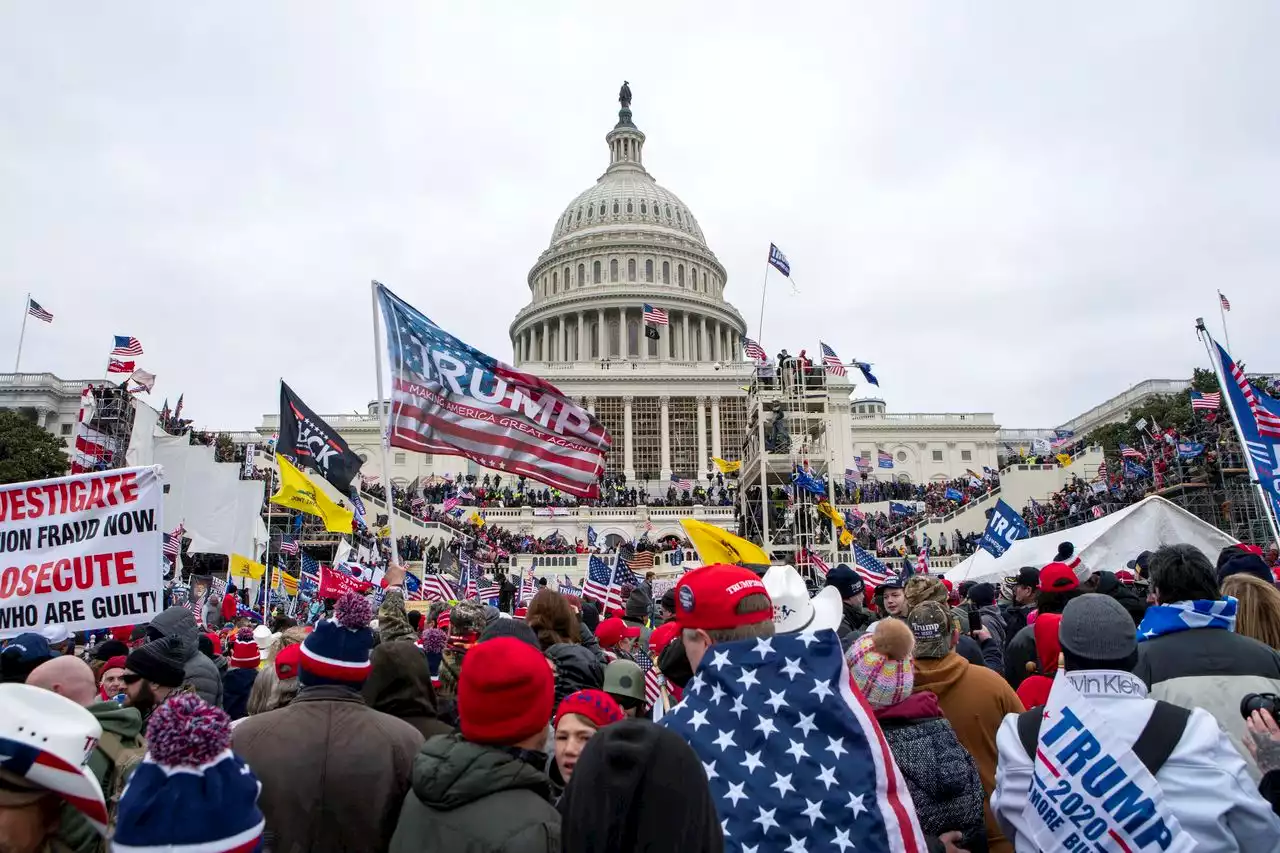 Pa. man convicted of throwing folding chair at police during Jan. 6 Capitol riot