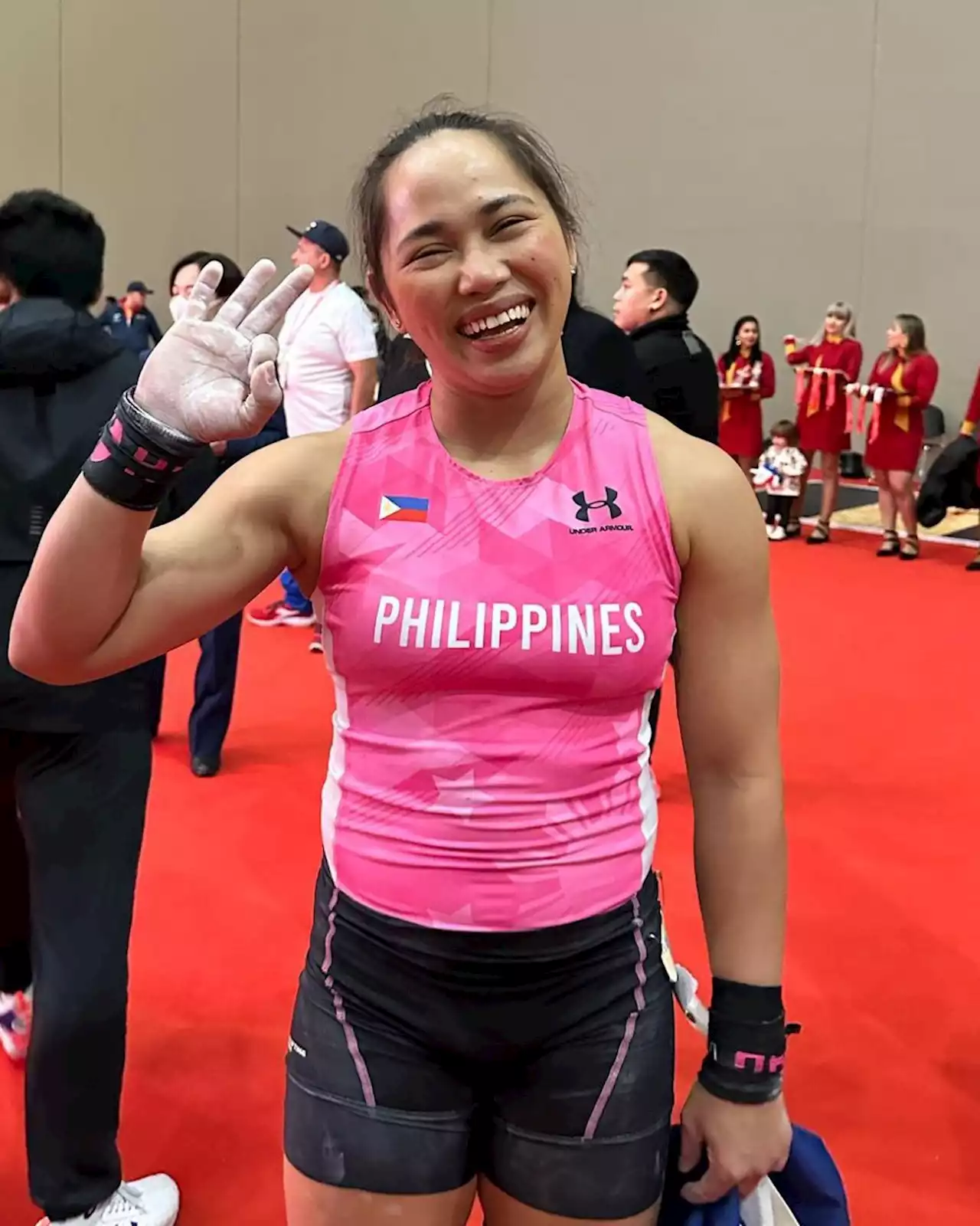 Hidilyn Diaz strikes three golds at World Championships after years of settling for bronze