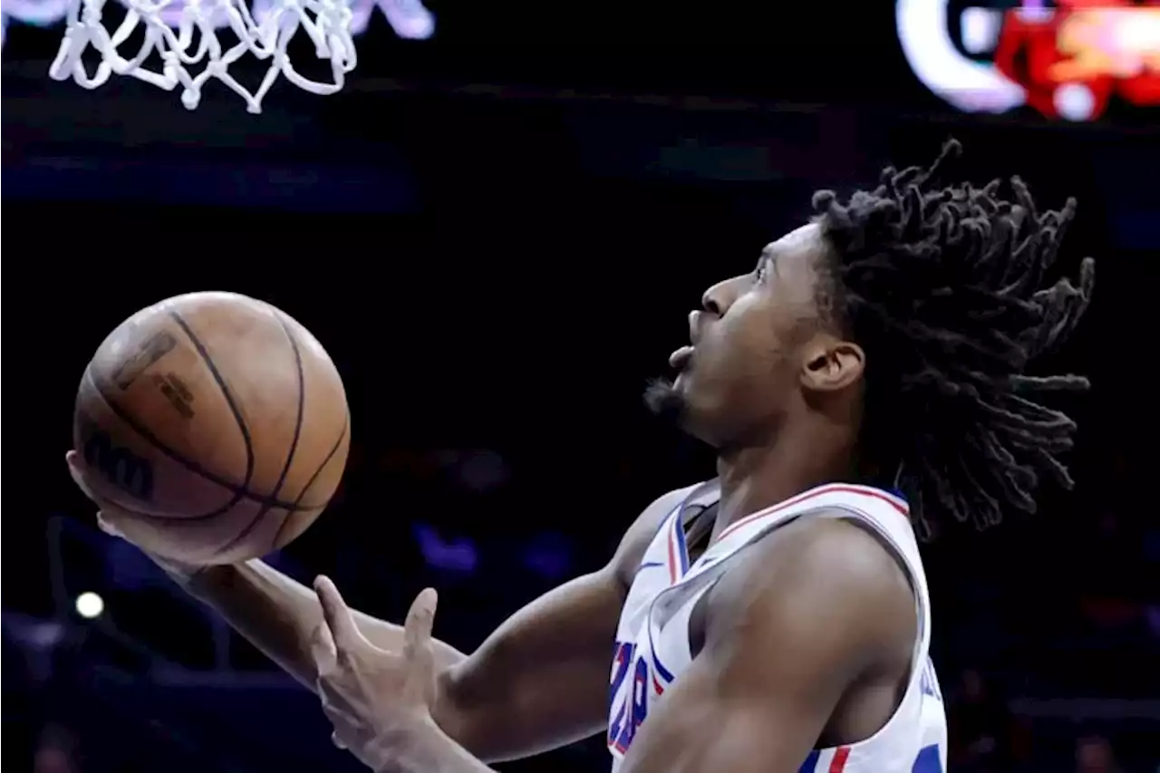 Sixers star Tyrese Maxey makes practice appearance, still ‘a ways away’ from full return