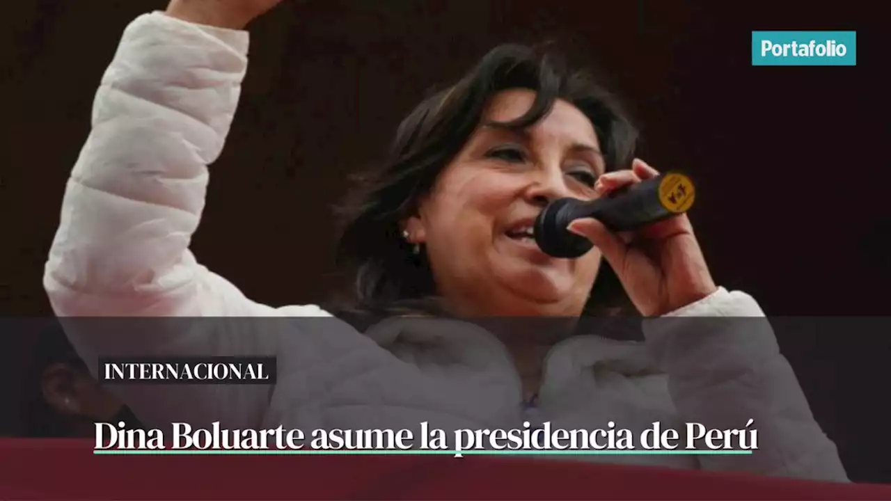 Dina Boluarte asume como primera presidenta en la historia de Perú