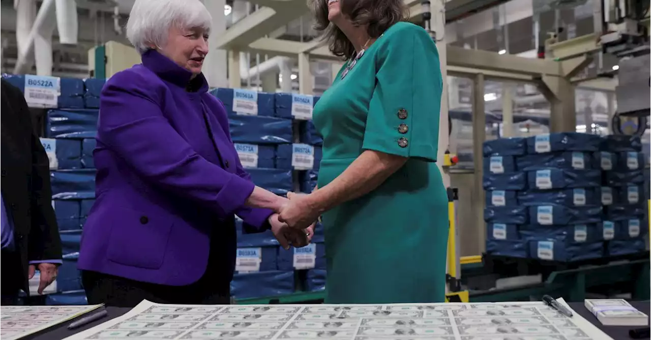 Yellen honors fellow pioneers as U.S. prints first banknotes with two women's signatures