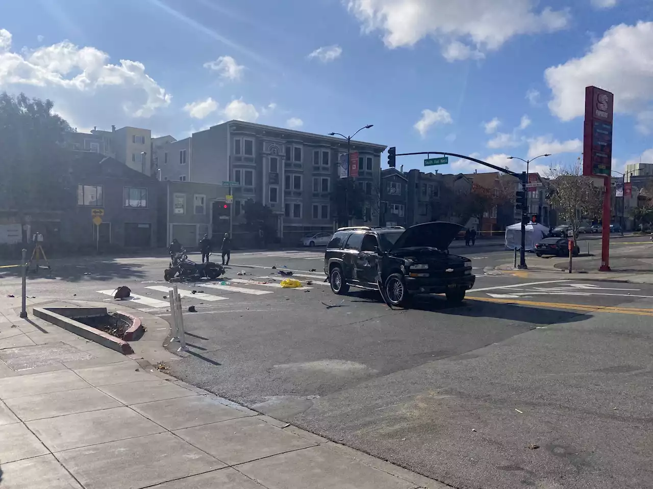 Motorcyclist killed in SF Mission collision