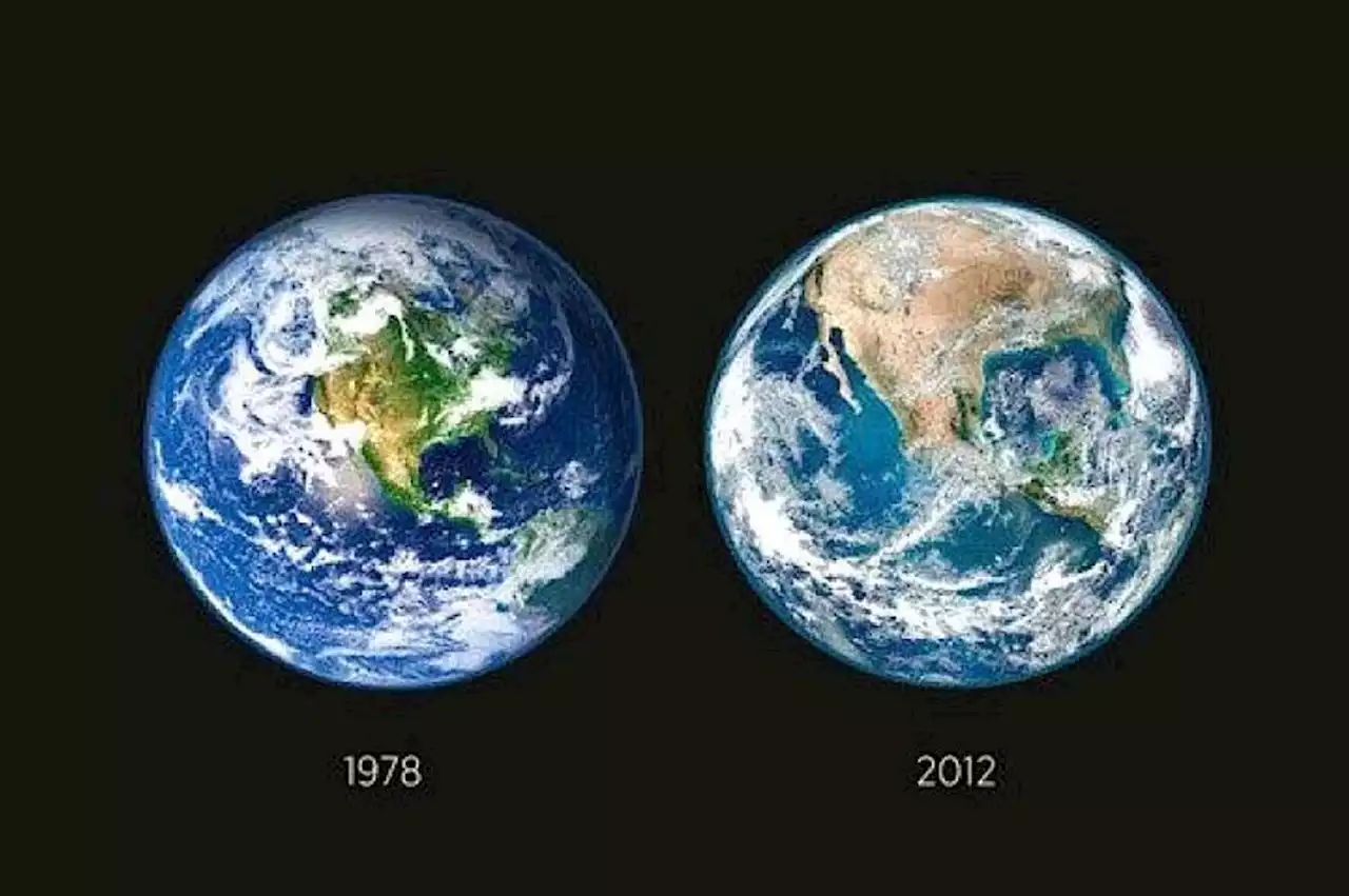 Do NASA Photographs Show Deforestation in North America?