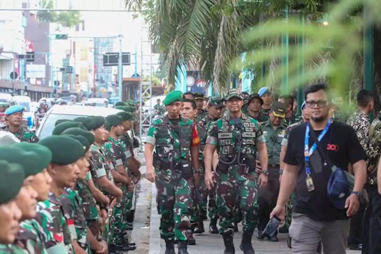 Panglima TNI Terjun Langsung Cek Pengamanan Acara Nikahan Kaesang-Erina di Solo