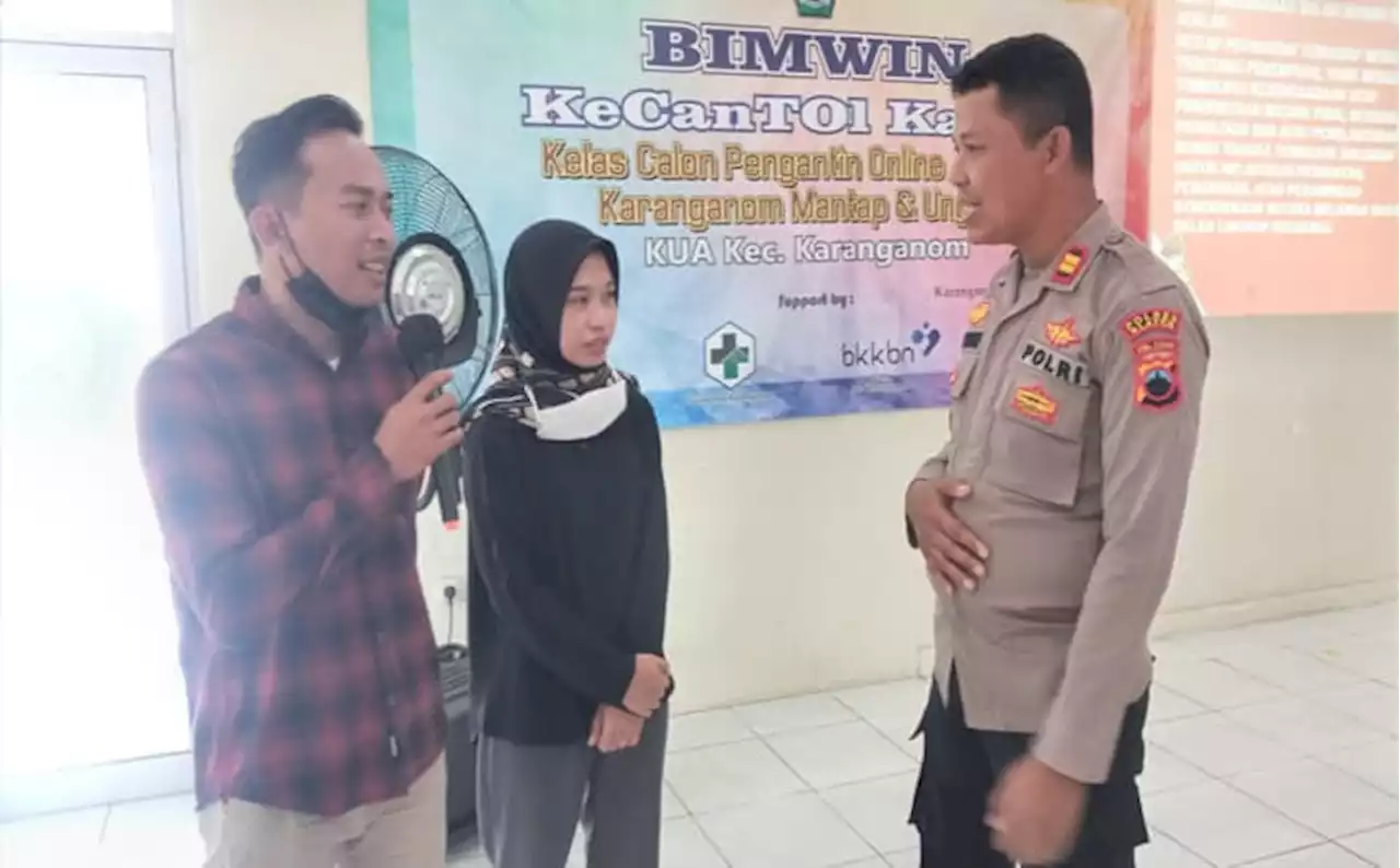 Persoalan KDRT Jadi Materi Terfavorit dalam Bimwin Kecantol Kamu di Klaten