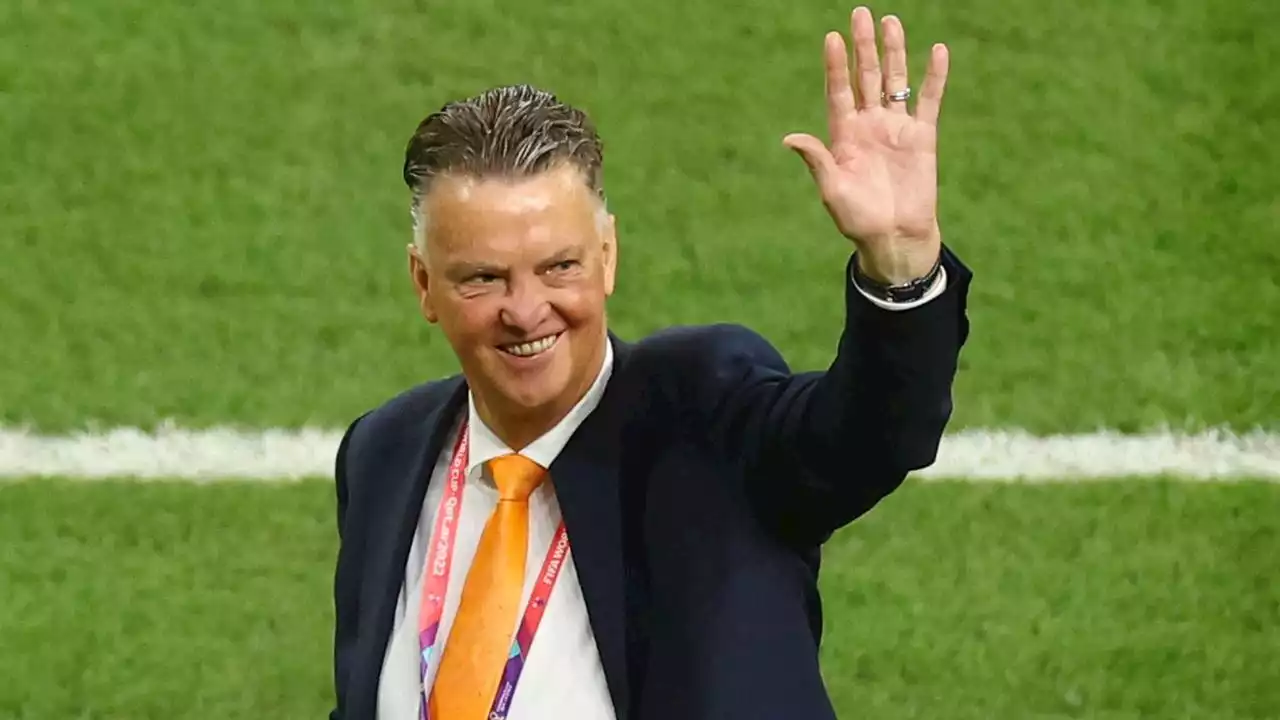 WM 2022 - Der niederländische Nationalcoach Louis van Gaal als später Entertainer