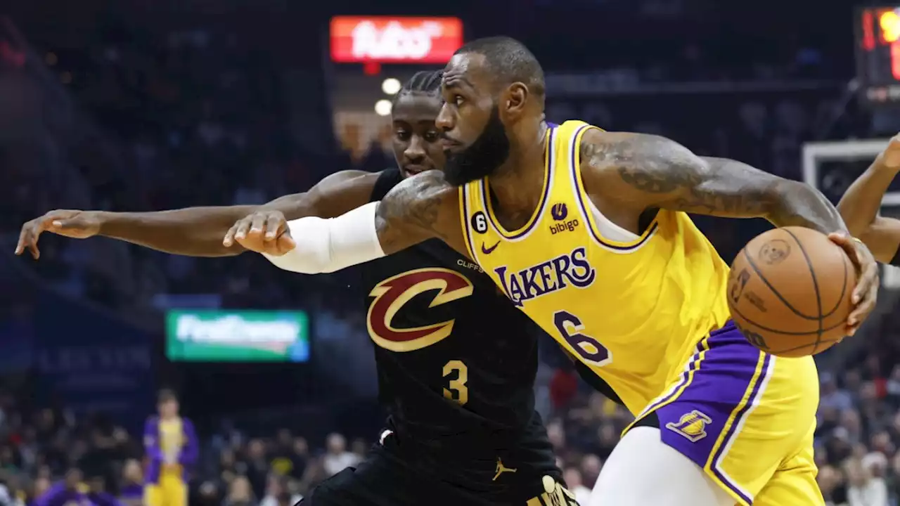 Basketballer LeBron James in der NBA: Wenn der Vater mit dem Sohne