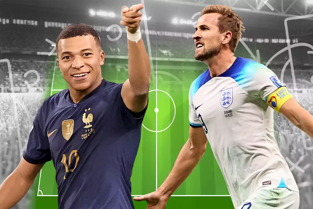 England vs France combined XI: Man United dominate defence as four French stars picked