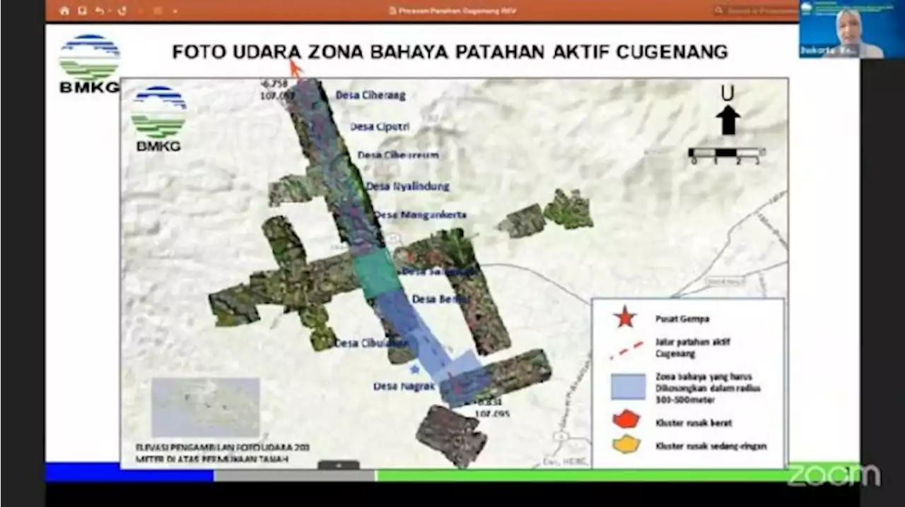 BMKG Umumkan Temuan Zona Patahan Cugenang, 1.800 Rumah Diminta Dipindah