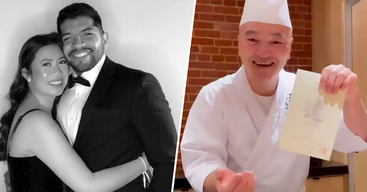 Sushi chef learns how to sign menu for Deaf couple: ‘Nearly brought me to tears’