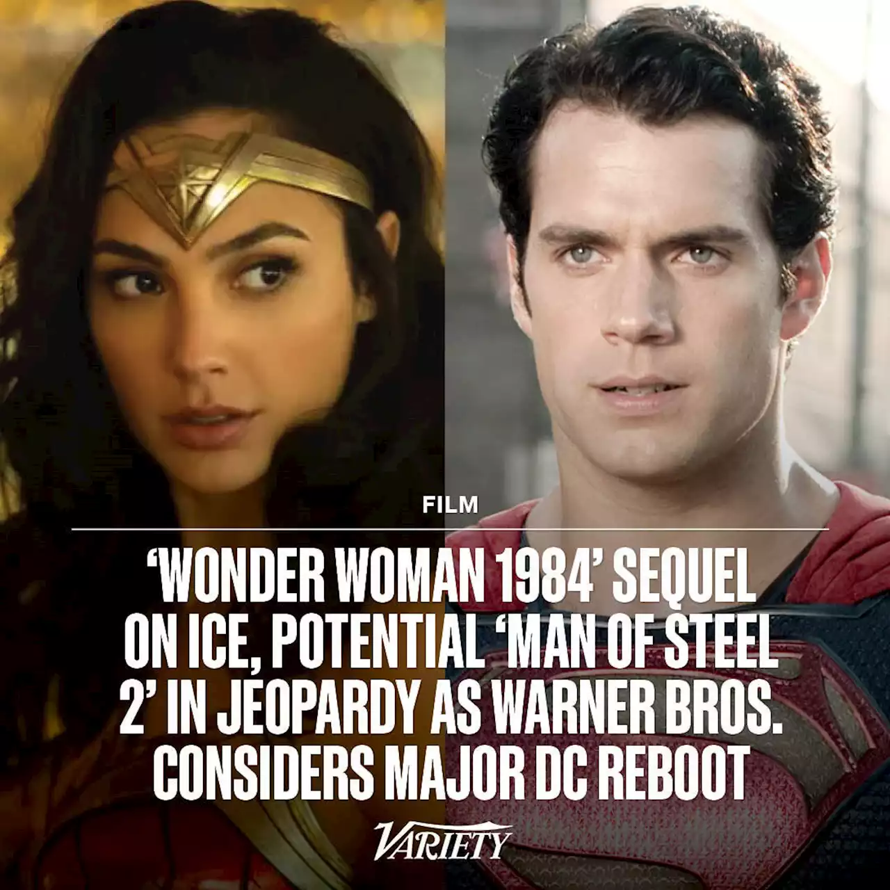 ‘Wonder Woman 1984‘ Sequel on Ice, Potential ‘Man of Steel 2’ in Jeopardy as Warner Bros. Considers Major DC Reboot