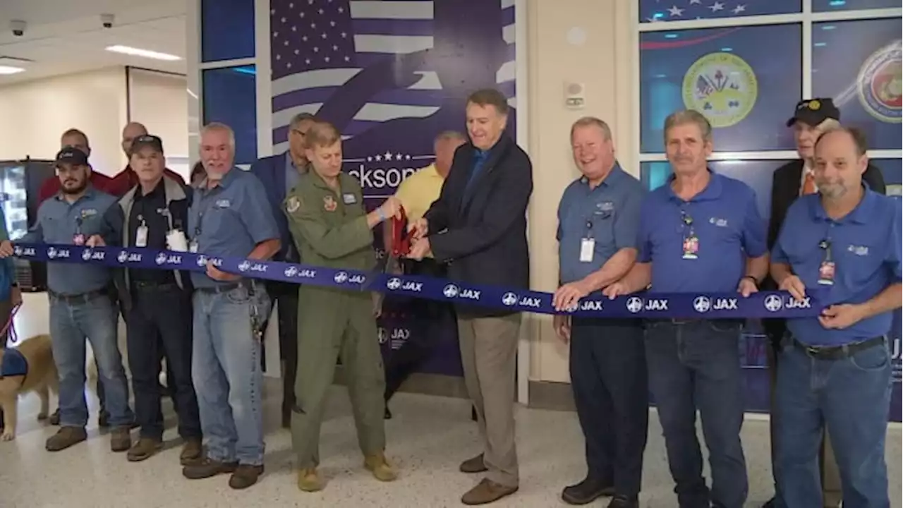 New military lounge opens at Jacksonville International Airport