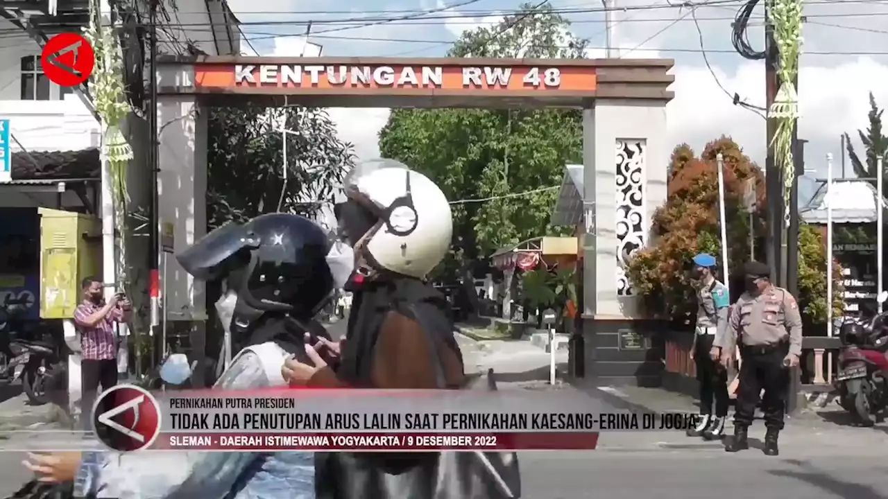 Tidak ada penutupan arus lalin saat pernikahan Kaesang-Erina di Jogja - ANTARA News