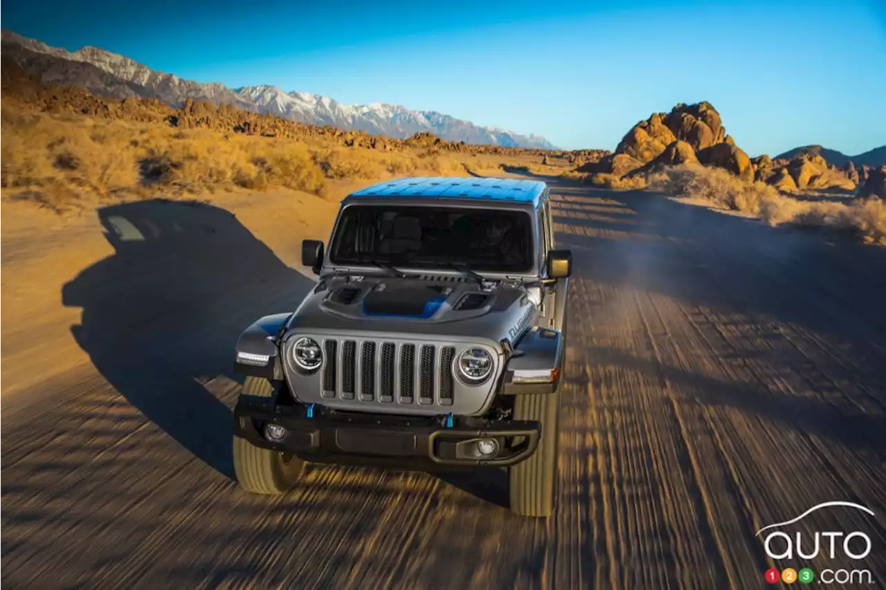 Jeep rappelle 63 000 Wrangler 4xe 2021-2023 | Actualités automobile | Auto123