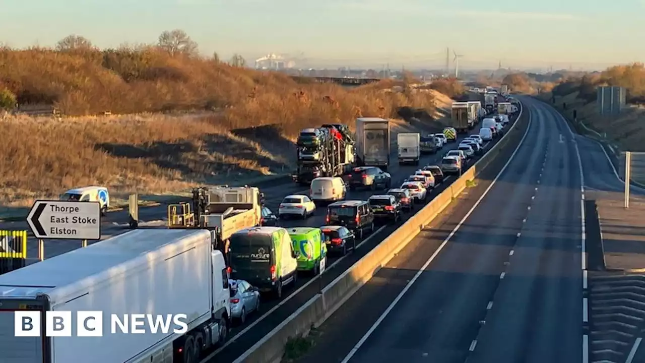 Air ambulance called to multi-vehicle crash on A46