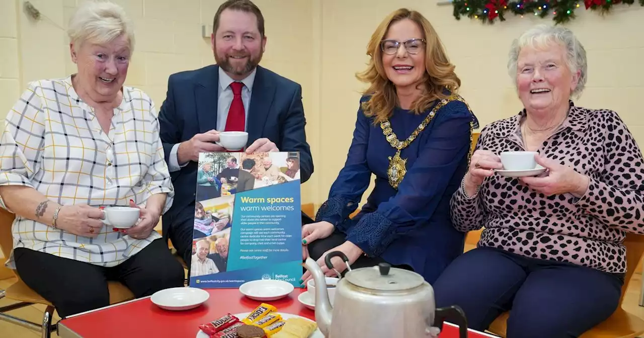 Belfast Council offering 'Warm Spaces' for older people in community centres