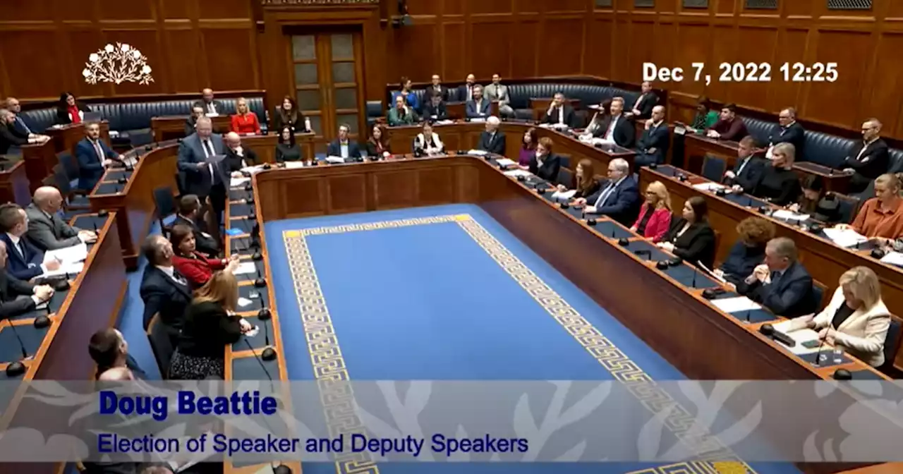 Doug Beattie 'whining' remark 'clearly fell well short' of Assembly standards