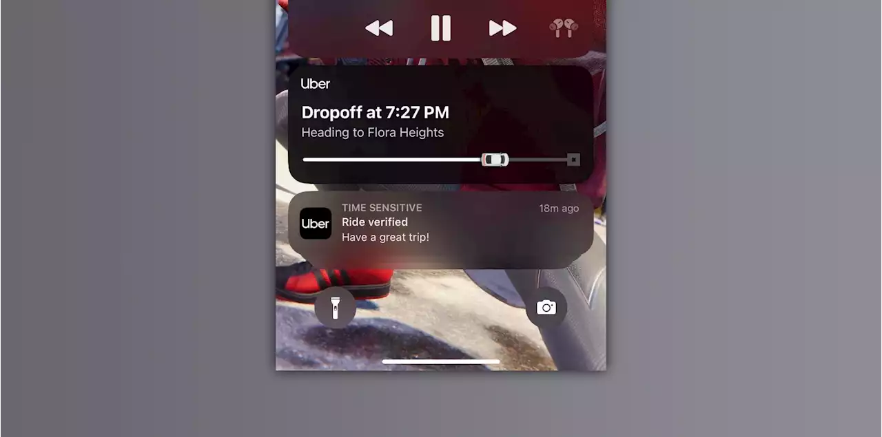 Uber and Uber Eats rolling out long-awaited iOS 16 Live Activities feature