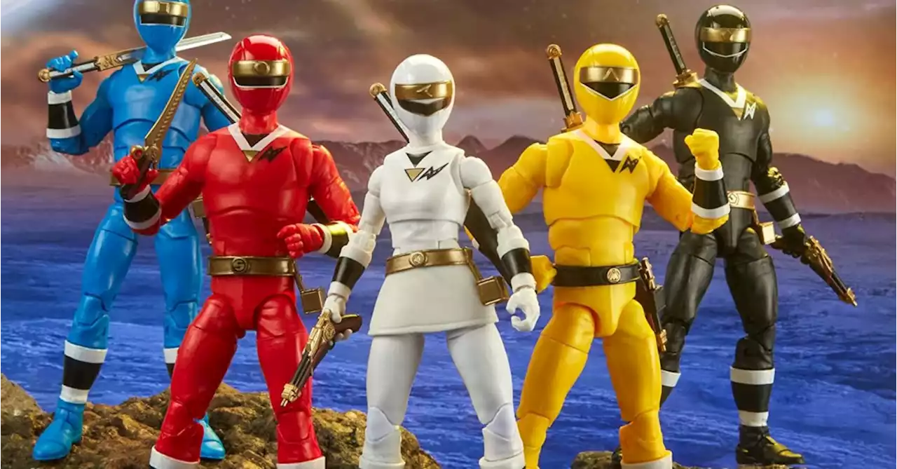 Power Rangers Alien Rangers 5-Pack Exclusive Set Debuts from Hasbro