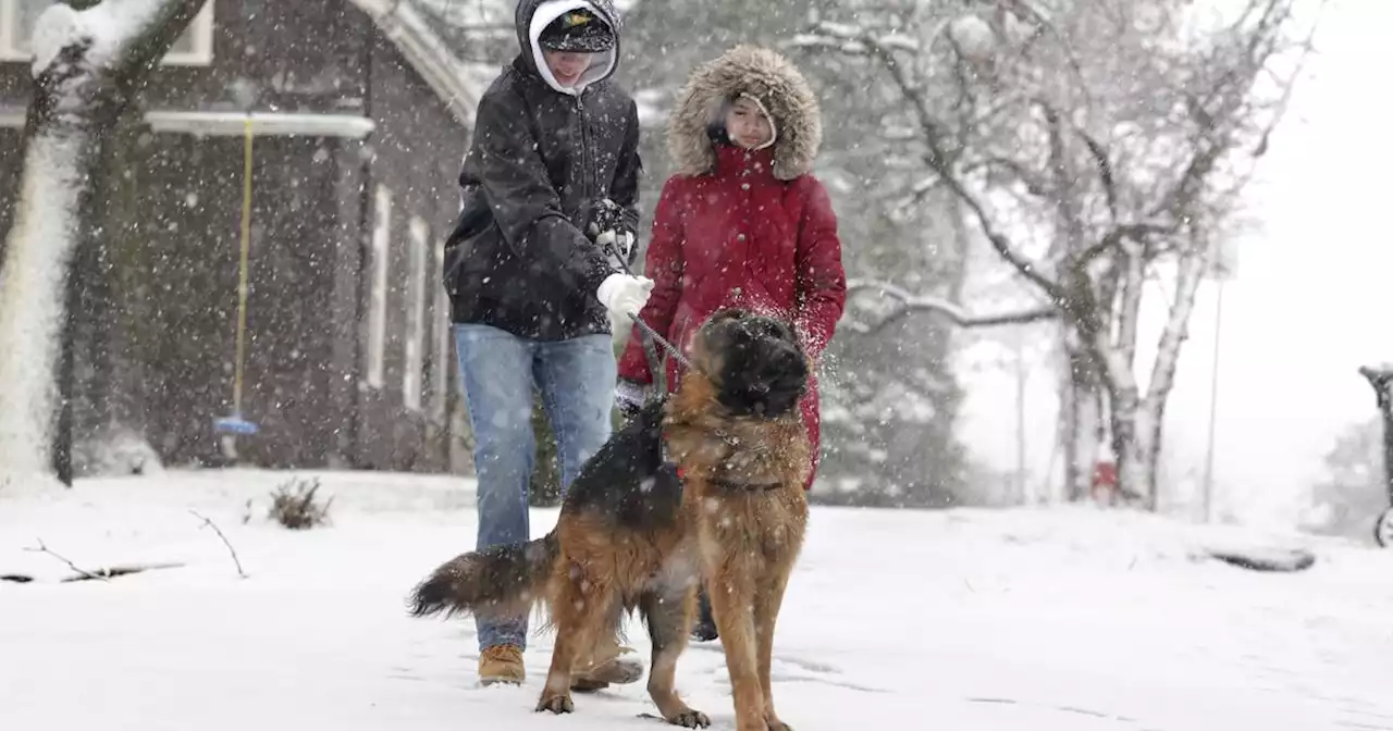 Wet, wintry mix kicking off the weekend with drier weather to come Sunday, National Weather Service says