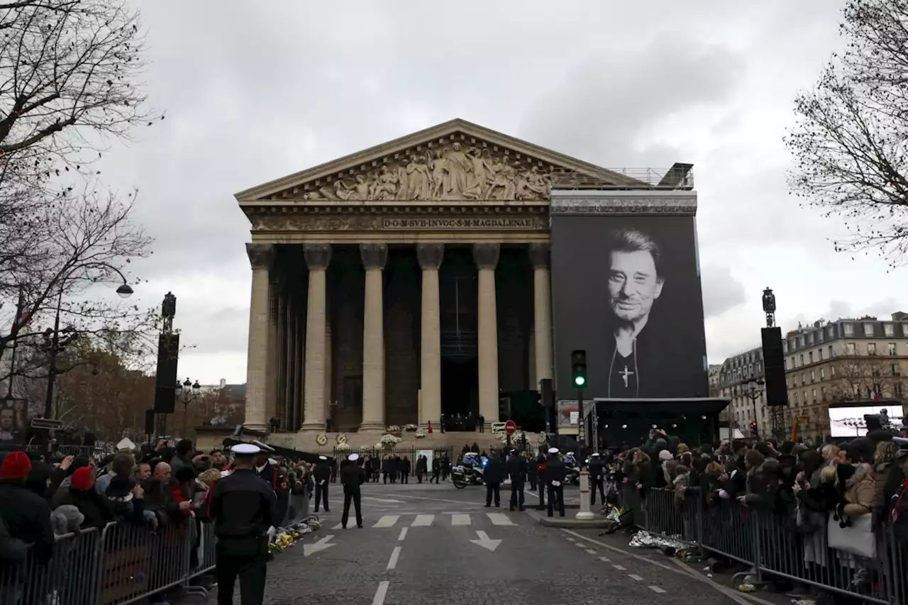 Hommage à Johnny Hallyday : une messe organisée aujourd'hui en l’église de la Madeleine, à Paris