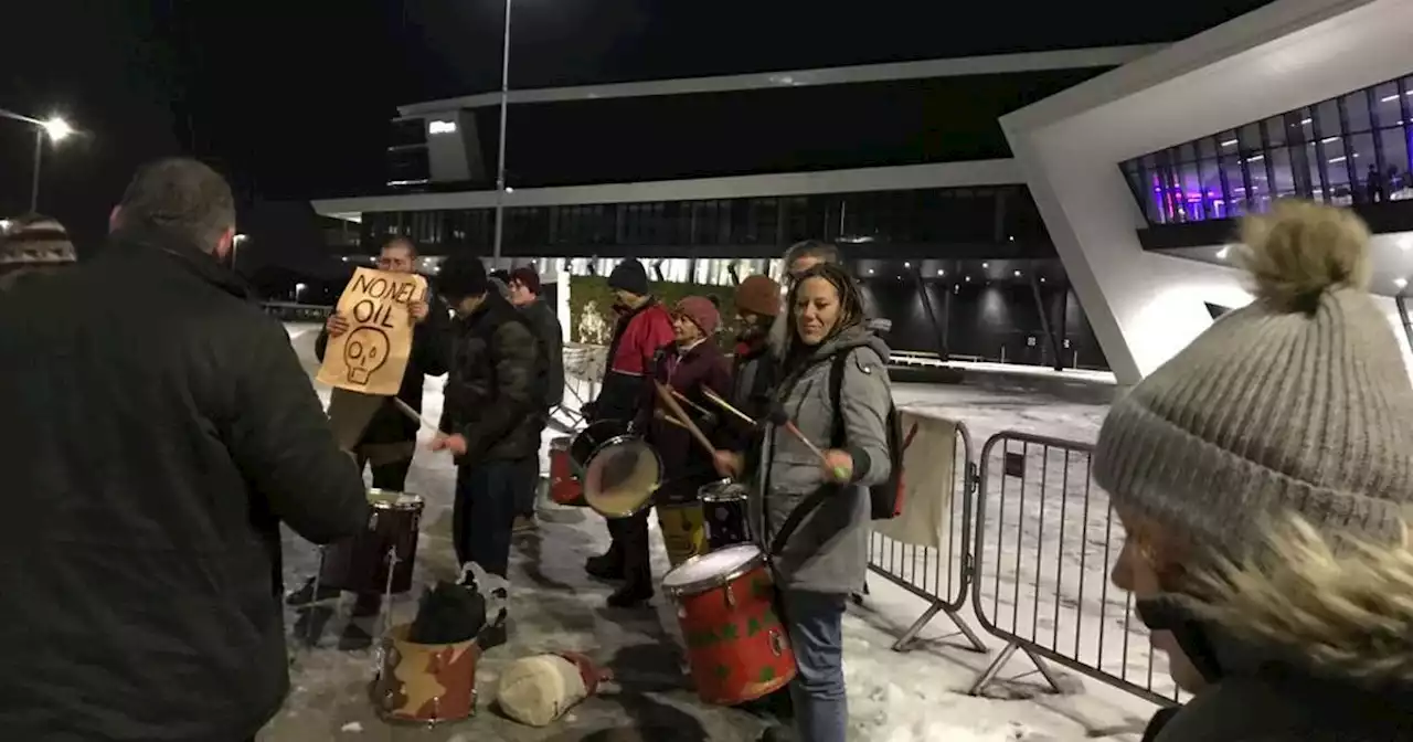 Extinction Rebellion and Just Stop Oil protest disrupts Scots energy awards bash