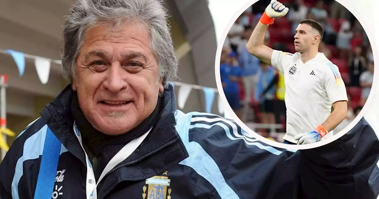 El Pato Fillol llenó de elogios al Dibu Martínez: 'Te bancamos'