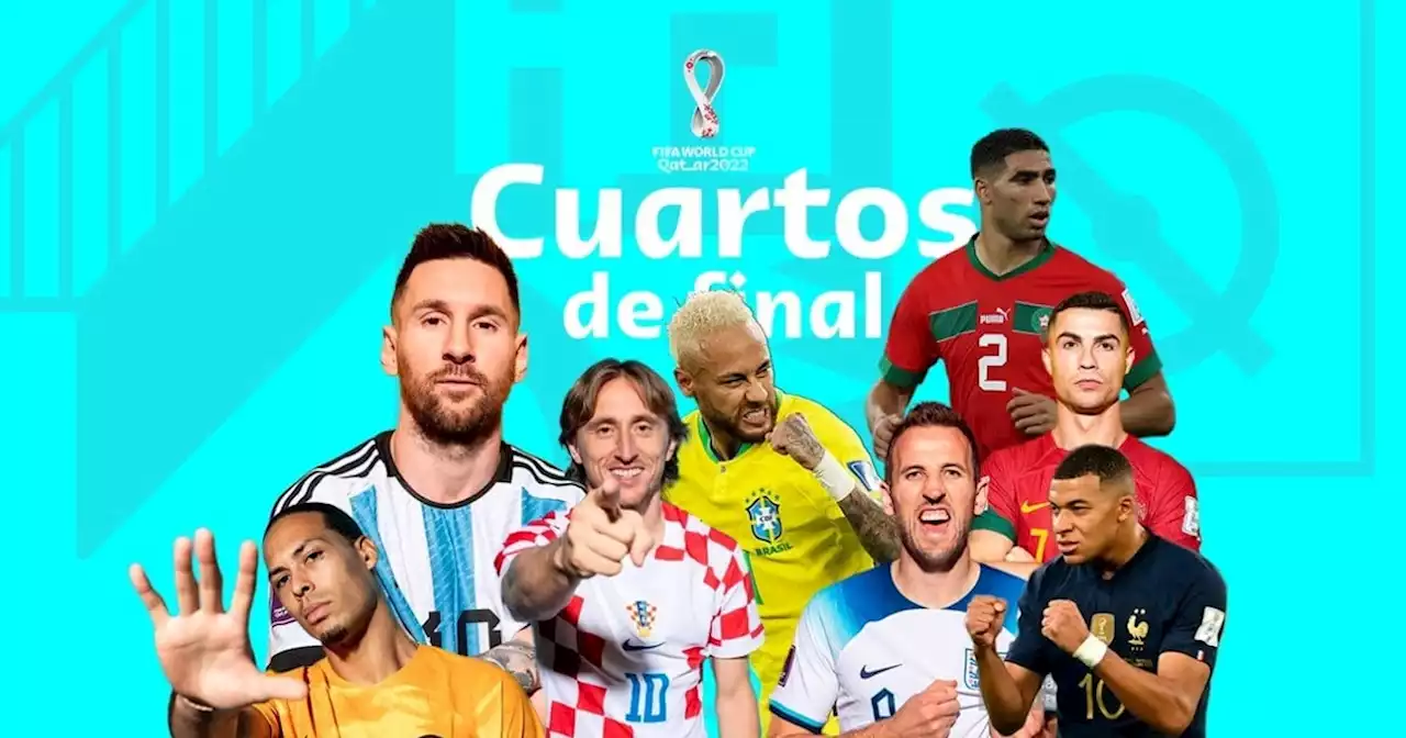 Los cuartos de final del Mundial: favoritos y las apuestas