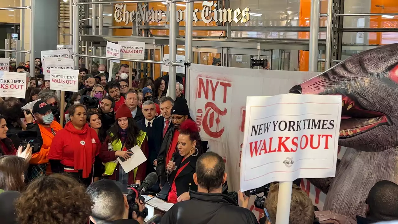 New York Times strike: Union leaders blast leadership, claim racial discrimination amid demand for raises